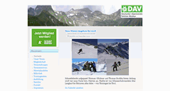 Desktop Screenshot of alpenverein-weimar.de